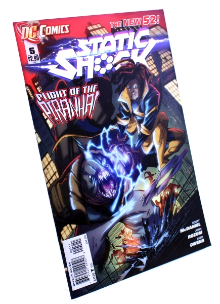 Static Shock - the new 52! Comic # 5: Plight of the Piranha! von DC Comics